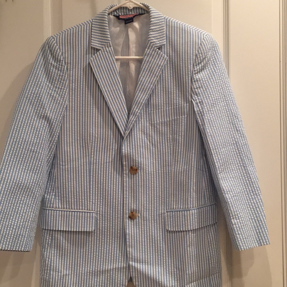 Boys Vineyard Vines Seersucker Blazer